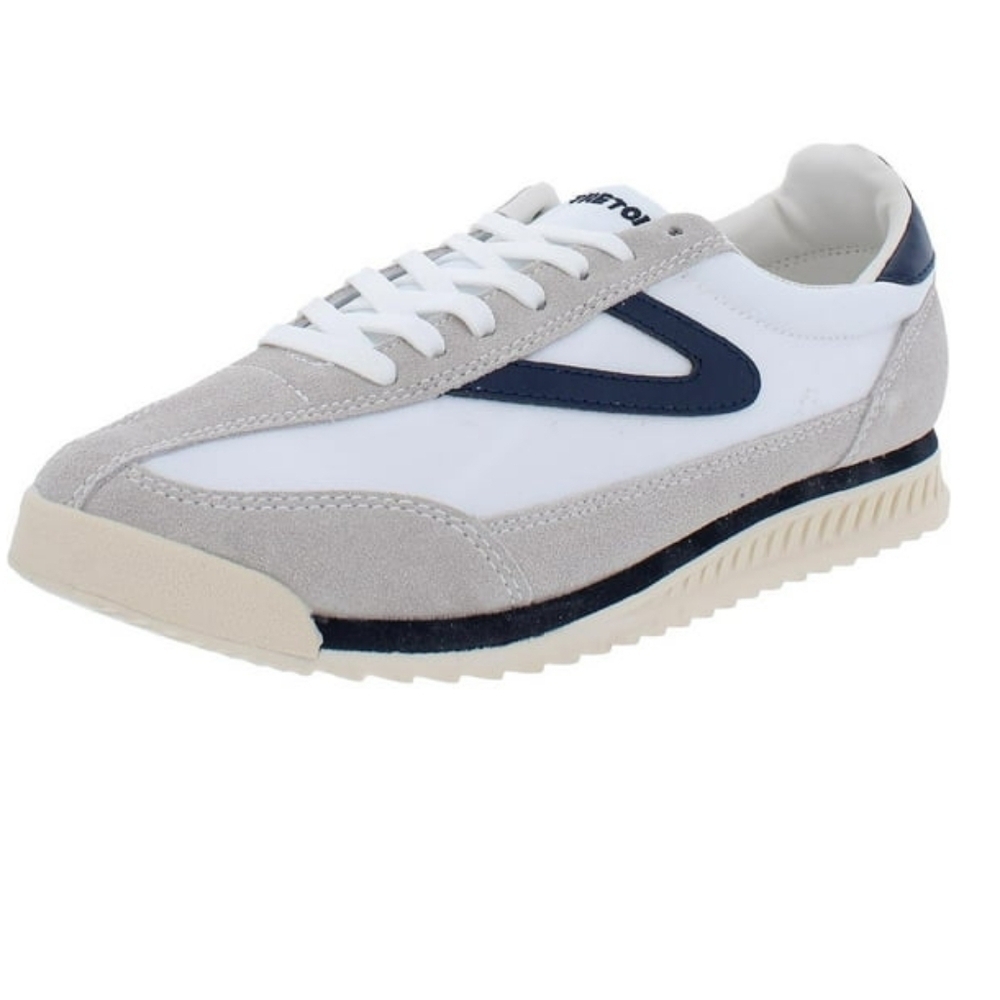 Tretorn Womens Rawlins Leather Lifestyle Casual and Fashion Sneakers